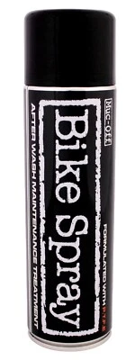 MUC OFF BIKE PROTECT AFTER WASH SPRAY AEROSOL 500ml BRILLA Y DISPERSA AGUA Foto 1 de 3