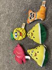 5 X Arcade Childrens Plush Soft Toys Teddies Melon Pineapple Dog Fish