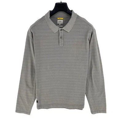 Camel Active Hombre Gris Manga Larga Camisa Polo Talla 4XL - Imagen 1 de 4