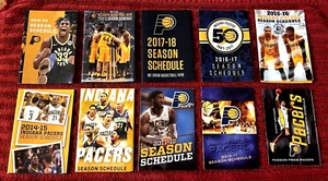 INDIANA PACERS LOTTO DI 10 AGENDE TASCABILI DEL 2010 2010-2020 - RARE E OTTIME CONDIZIONI - Foto 1 di 3