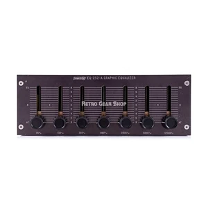Langevin EQ-252-A Graphic Equalizer Analog EQ Vintage Rare Black knobs 252a - Picture 1 of 5
