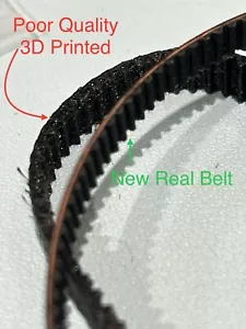 SONY CDP-C801ES CDP-87ES CDP-C89 Platter BELT replacement rev. 2.5 "REAL BELT" - Picture 1 of 5