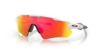 NEW* Oakley RADAR EV PATH White polished Bike w PRIZM ruby Sunglass OO9208-72 - Image 1 of 4