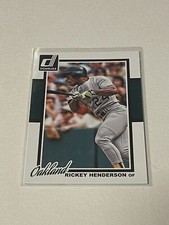 2014 Donruss #187 Rickey Henderson  **014652