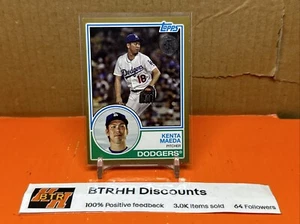 2018 Topps - 1983 Topps Design #83-63 Kenta Maeda Gold 16/50 Dodgers SP - Picture 1 of 7