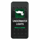 Otrattw Contura Ii Rocker Switch, Underwater Lights, Green Lens