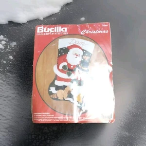 Bucilla Jeweled 15” Feltro Impreziosito Calza Kit Natale Amici 32967 Nuovo - Foto 1 di 7