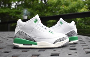 Nike Air Jordan 3 Retro 'Lucky Green' 2023 CK9246-136 Mujer Talla 5 - Imagen 1 de 10