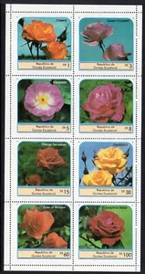 Flores - Hoja de rosas de Guinea Ecuatorial fina fresca como nueva - Imagen 1 de 1