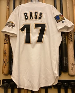Kevin Bass - 1994 Houston Astros Game Used Jersey - Astrodome & 125th Patches - Picture 1 of 12