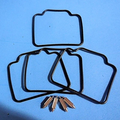 4x Kit Carburador 86-87 GSXR750 86-88 GSXR1100 Nuevo Cuenco Juntas Agujas Flotador Foto 1 de 2