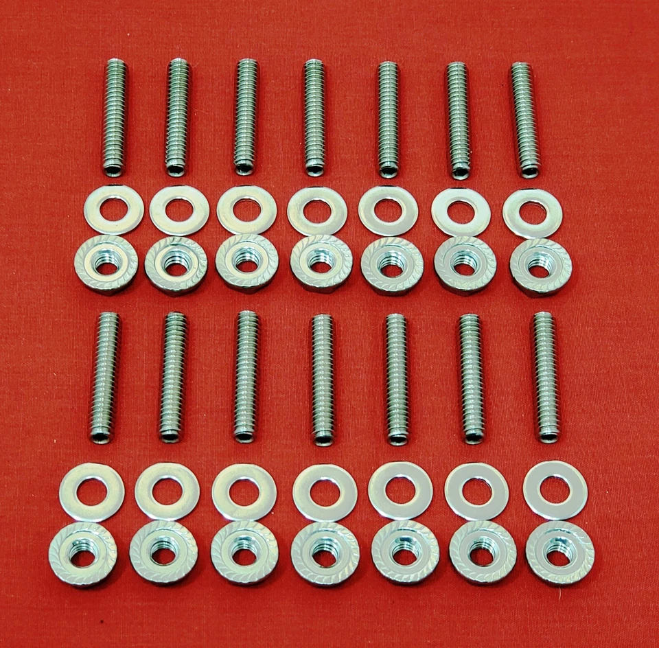 CONJUNTO DE PARAFUSOS PARA TAMPA DE VÁLVULA BBF FORD 429 460 CARRO F-SERIES AÇO INOXIDÁVEL POLIDO - Imagem 1 de 1