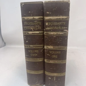 Sir John Froissart's Chronicles of England France Spain - Vol. I & II - 1868 - Picture 1 of 8