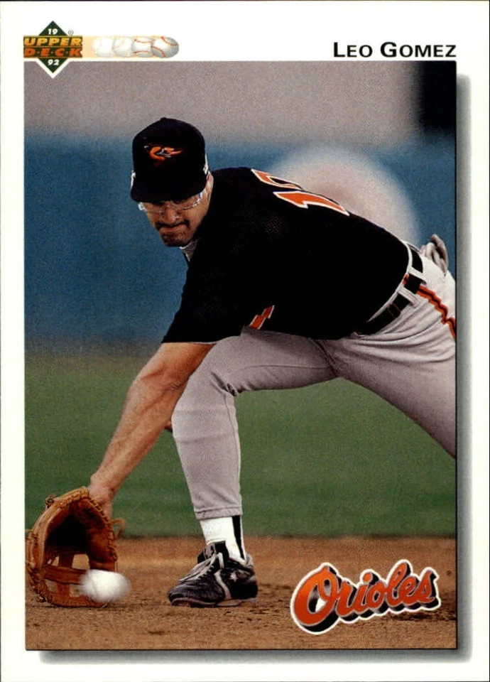 Leo Gomez 1992 Upper Deck MLB #161 Baseball Card Baltimore Orioles - Image 1 of 2