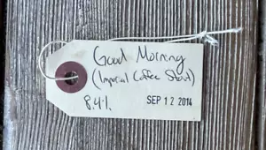 ULTRA-RARE Treehouse Brewing Good Morning Growler Tag - Picture 1 of 1