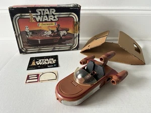 STAR WARS LAND SPEEDER MIB CON INSERTO COMPLETO 1° EDIZIONE KENNER VINTAGE 1978 ANH - Foto 1 di 24