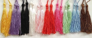 10 pcs 3 1/2" Tassel Fringe Drapery Trimmings Decoration Pendant Tassels Sewing - Picture 1 of 1