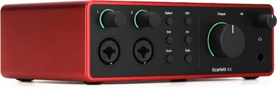 Focusrite Scarlett 4i4 4th Gen USB Audio Interface - Image 1 of 4