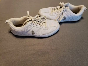U.S. Polo Assn. Weiße Freizeit-Sneaker für Herren, Größe 8M, leicht - Bild 1 von 10