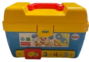 2015 Fisher-Price Laugh & Learn Smart Stages Toolbox Songs Phrases Lights Talks - Picture 1 of 9