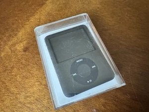 De colección Apple iPod Nano 3ª Generación Negro 8GB A1236 - Imagen 1 de 8