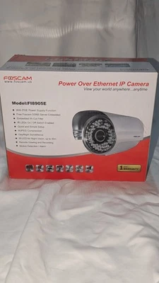 НОВАЯ IP-камера Foscam FI8905E PoE — наружная система безопасности и ночного видения - Изображение 1 из 4