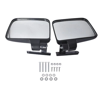 Golf Cart Folding Side View Mirrors For EZGO Yamaha Club Car Zone Carts HW9008 - Image 1 of 4