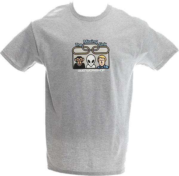 CAMISETA ALIEN WORKSHOP ESLABÓN PERDIDO SS XXLLARGE GRIS JASPEADO Foto 1 de 1