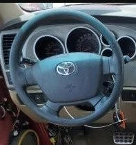 Airbag volante conductor Toyota Tundra LH 2007-2009 OEM Foto 1 de 4