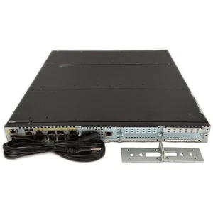 Cisco ISR4331 ISR z modułem NIM 2MFT-T1/E1 1RU - BEZ PROBLEMU ZE ZE ZEGARA - bez płyty czołowej - Zdjęcie 1 z 8