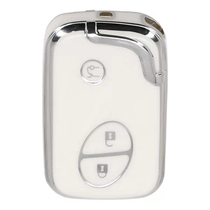 Elegant Cream Key Fob Cover for Lexus CT200H GX400 GX460 IS250 IS300C RX270 - Picture 1 of 18