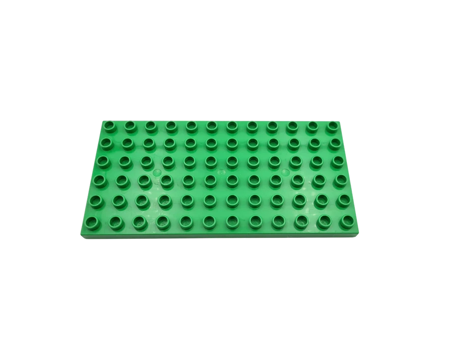 Lego® Duplo Base plate Building plate 6x12 12x6 LIGHT-GREEN - image 1 of 1