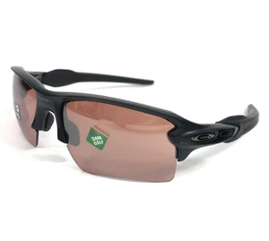 Oakley Sunglasses FLAK 2.0 XL OO9188-9059 Matte Black Wrap Prizm Dark Golf Lens - Picture 1 of 14