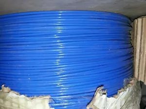 12 Awg 19 Strand M16878/4-12-6 Teflon blu placcato argento 25 piedi hank - Foto 1 di 2