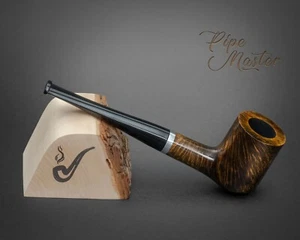 HAND MADE WOODEN TOBACCO SMOKING PIPE CAPTAIN BRUYERE  71 Olive Dark Briar + BOX - Picture 1 of 6