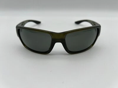 NUEVO Gafas de sol polarizadas Costa Del Mar TAILFIN Seagrass/gris vidrio mediano Foto 1 de 4