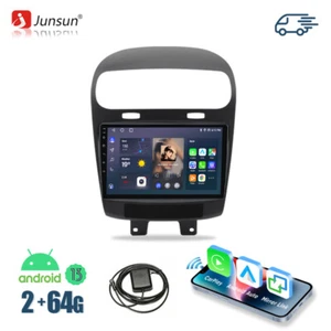64G Für Dodge Journey Fiat Freemont 2012 Android 13 Autoradio CarPlay GPS Nav - Bild 1 von 11
