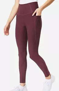 New Mondetta Ladies’ Performance + Luxury High Waisted Legging Extra Large Red - Picture 1 of 5