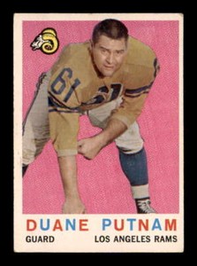 1959 Topps #67 Duane Putnam   VG/VGEX X2754689