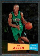 RAY ALLEN 2007-08 Topps Chrome 1957-58 VARIATION #9 Celtics 