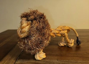 Rope Lion Art Danish Kay Bojesen Jorgen Bloch Sculpture, Vintage - Picture 1 of 8