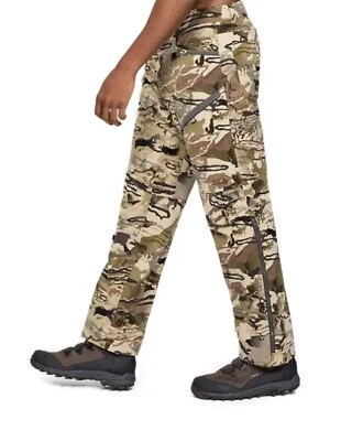 Under Armour UA Men's Size 40 Hunting Pants Grit Barren Camo 1347443 999 - Image 1 of 3