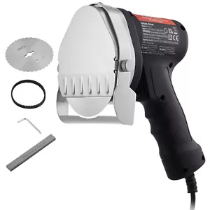 VEVOR 80W Electric Kebab Slicer Turkish Doner Kebab Meat Cutter with 2Blades - Picture 1 of 12