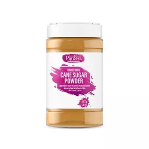 Azúcar de caña en polvo Pardesi sin refinar 3 lb (1,36 kg) Jaggery (Gur) - Tarro resellable - Imagen 1 de 10