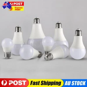 LED E27 Bulb Light 3W-22W High Lumen Bulb Cool/Warm White Light for Home Bedroom - Picture 1 of 30