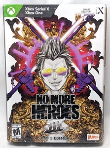 No More Heroes 3 Day 1 Edition (Xbox One & Series X 2022) NEW Factory Sealed - Picture 1 of 4