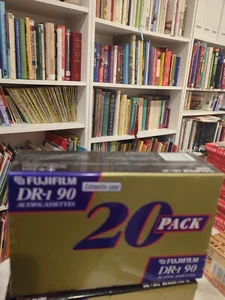 Fujifilm DR-I 90 Audiokassetten Extraslim Case 20 Stück Neu, Versiegelt - Bild 1 von 1