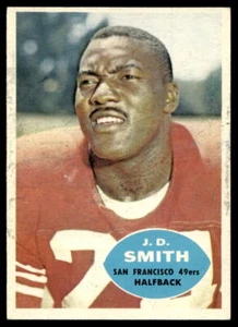 1960 Topps #115 J.D. Smith San Francisco 49ers EX-EXMINT - Picture 1 of 2