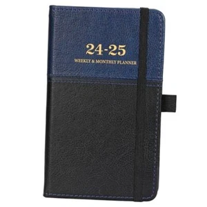 2024-2025 Pocket Planner - Pocket Calendar 2024-2025, Weekly Monthly Blue - Picture 1 of 7