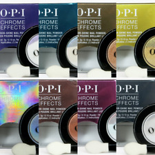 OPI Chrome Effects Powder Nail Art Purple Blue Pink Gold Bronze Holographic Holo